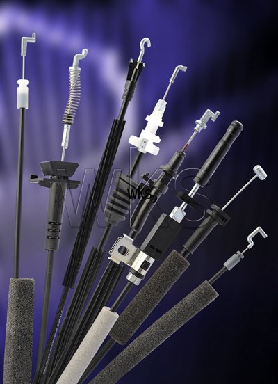 Latched control cable